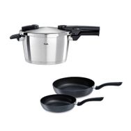 Fissler Vitaquick Premium 4.5 lt Düdüklü Tencere+Tava