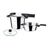Fissler Vitaquick Satin Black 6+2.5 lt Düdüklü Tencere Seti