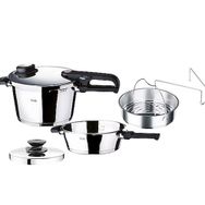 Fissler Vitavit Premium 6.0 lt+2.5 lt Düdüklü Tencere