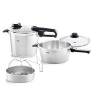 Fissler Vitavit Premium Mat 6 lt + 3,5 lt Düdüklü Tencere Seti