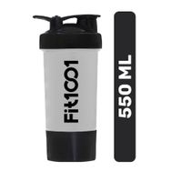 Fit1001 550 ml Siyah Shaker