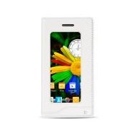 Fitcase Dolce Discovery E3 Gizli Mıknatıslı Pencereli Beyaz Kılıf