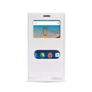 Fitcase Dolce One 4G Gizli Mıknatıslı Pencereli Beyaz Kılıf