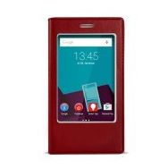 Fitcase Dolce Smart 7 Style Gizli Mıknatıslı Pencereli Kırmızı Kılıf