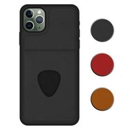 Fitcase iPhone 11 Pro Max Proda Deri Tek Kartlık Cepli Kapak Kılıf