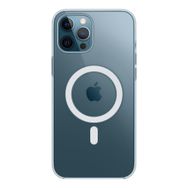 Fitcase iPhone 12 Pro Max Magsafe Özellikli Şeffaf Silikon Kapak Kılıf