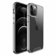 Fitcase iPhone 12 Pro Max Space Seri Lux Silikon Şeffaf Kapak Kılıf