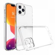 Fitcase iPhone 13 Pro Max Kamera Korumalı Şeffaf Silikon Cep Telefonu Kılıfı
