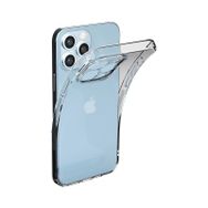 Fitcase iPhone 14 Pro Kamera Korumalı Şeffaf Arka Silikon Cep Telefonu Kılıfı