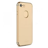 Fitcase iPhone 7 8 Golden Frame Arka Kapak Gold Kılıf