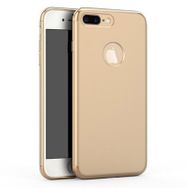 Fitcase Iphone 7 Plus Golden Frame Gold Arka Kapak