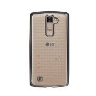 Fitcase Laser Color LG K8 K350 Silikon Siyah Kılıf