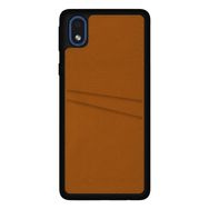 Fitcase Samsung Galaxy A01 Core Proda Deri Çift Kartlık Cepli Kapak Kılıf