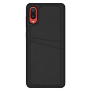 Fitcase Samsung Galaxy A02 Proda Deri Çift Kartlık Cepli Kapak Kılıf