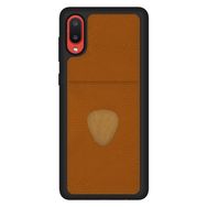 Fitcase Samsung Galaxy A02 Proda Deri Tek Kartlık Cepli Kapak Kılıf
