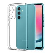 Fitcase Samsung Galaxy A24 Kamera Korumalı Silikon Şeffaf Kapak Kılıf