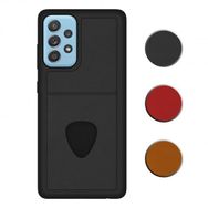 Fitcase Samsung Galaxy A52 Proda Deri Tek Kartlık Cepli Kapak Kılıf