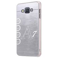Fitcase Samsung Galaxy A7 A700 Metal TPU Füme Arka Kapak