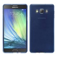 Fitcase Samsung Galaxy A7 A700 Soft Şeffaf Mavi Silikon Cep Telefonu Kılıfı