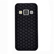 Fitcase Samsung Galaxy A7 A700 TPU Beehive Serisi Siyah Arka Kapak