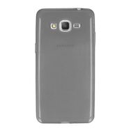 Fitcase Samsung Galaxy Grand Prime Plus G532 Soft Şeffaf Siyah Silikon Cep Telefonu Kılıfı