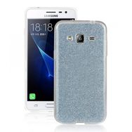 Fitcase Samsung Galaxy J2 2016 J210 Simli Petrol Mavisi Arka Kapak