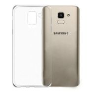 Fitcase Samsung Galaxy J6 J600 Soft Silikon Şeffaf Arka Kapak Kılıf