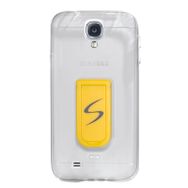 Fitcase Samsung Galaxy S4 I9500 Standlı TPUŞeffaf Kılıf
