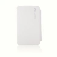 Fitcase Samsung Galaxy Tab 3 T210 7 Yan Kapaklı Standlı Beyaz Kılıf