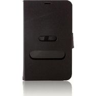 Fitcase Samsung Galaxy Tab 3 T210 7 Yan Kapaklı Standlı Siyah Kılıf