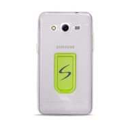 Fitcase Samsung Grand Prime G530 Standlı TPU ŞeffafKılıf