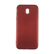 FitCase Samsung J5 Pro Point Kırmızı Arka Kapak
