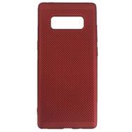 FitCase Samsung Note 8 Point Kırmızı Arka Kapak