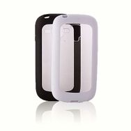 Fitcase Samsung S3 Mini (I8190-I8200) Çerçeveli Beyaz Soft Silikon Kılıf