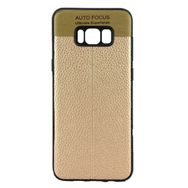 FitCase Samsung S8 Plus Auto Focus Silikon Gold Arka Kapak