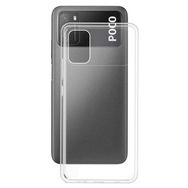 Fitcase Xiaomi Poco M3 Kamera Korumalı Şeffaf Silikon Cep Telefonu Kılıfı