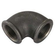 Fitings Siyah 3/4" Dirsek