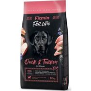 Fitmin For Life Tüm Irklar İçin 12 kg Ördek ve Hindi Etli Yetişkin Köpek Maması