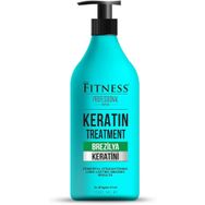 Fitness Professional 1000 ml Brezilya Fönü Saç Düzleştirici Onarıcı Keratin Bakım Şampuanı
