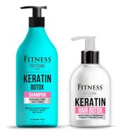 Fitness Professional Saç Onarıcı Canlandırıcı 1000 ml Keratin Botox Şampuan Seti