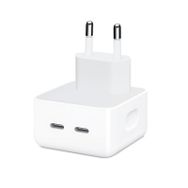 FitPlus PD 35W 2x Type-C Beyaz Çıkışlı Şarj Adaptörü