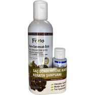 Fiyto Doğal Kara Sarımsak Özlü Saç Dökülmesine Karşı Keratin Bitkisel 500 ml Şampuan + Armağan 75 ml Saç Serumu