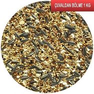 Fizzy 1 kg Çuvaldan Bölme Paraket Küçük Papağan Kuş Yemi