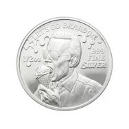 FJB Lets Go Brandon Gümüş Sikke Coin