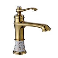 FKN Victoria Mix Kısa Altın Lavabo Bataryası