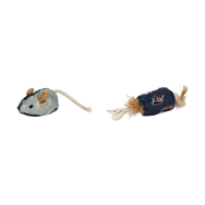 Flamingo 16.5 cm Meranroll ve Mouse Peluş Kedi Oyuncağı