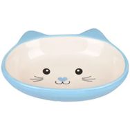 Flamingo 170 ml 14 cm Isa Seramik Mavi Köpek Mama Kabı