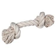 Flamingo 45 cm 2 Düğümlü Bej İp Xxl Köpek Oyuncağı