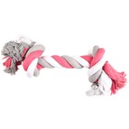 Flamingo 45 cm İki Düğümlü Diş İpi Köpek Oyuncağı