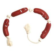 Flamingo 70 cm Sosisli İpli Köpek Oyuncağı